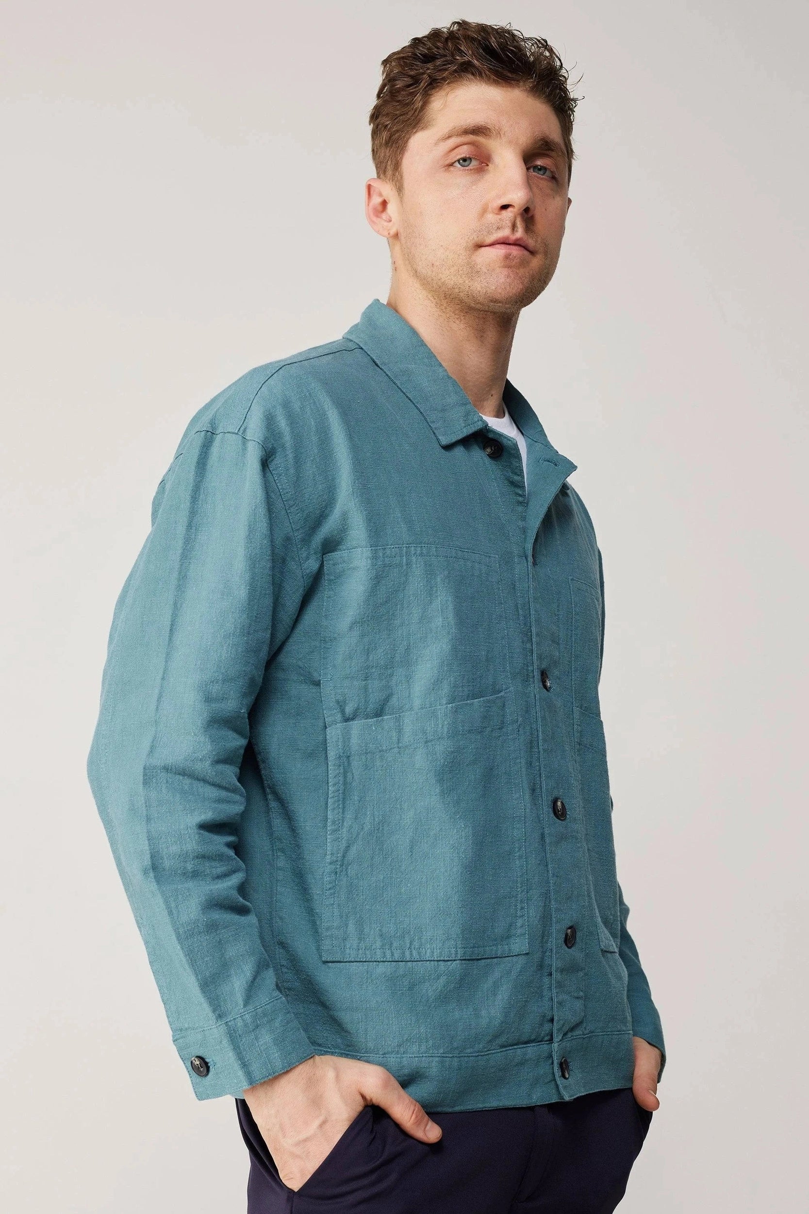 Veste Bleue Paon Benjamin Jezequel