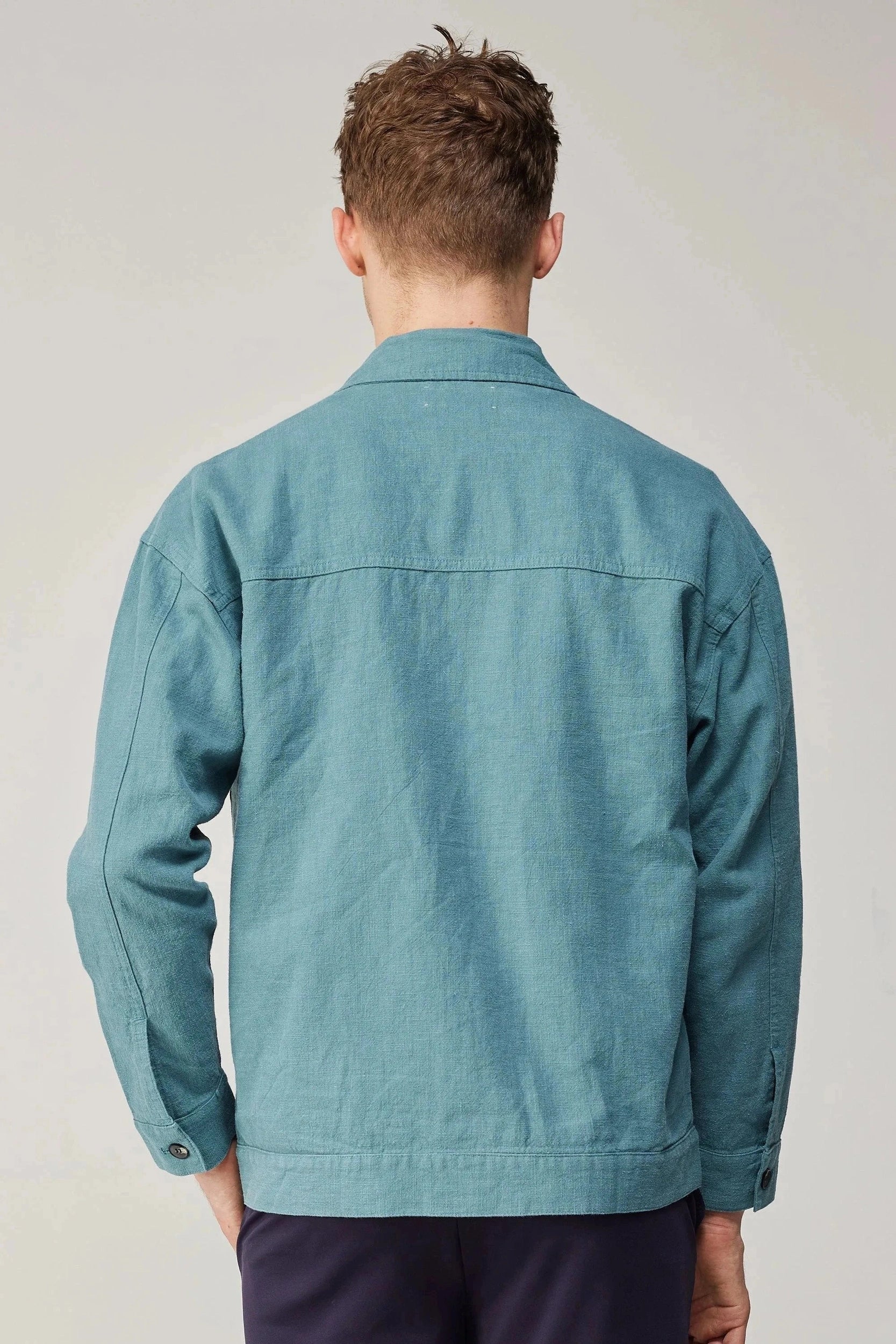 Veste Bleue Paon Benjamin Jezequel