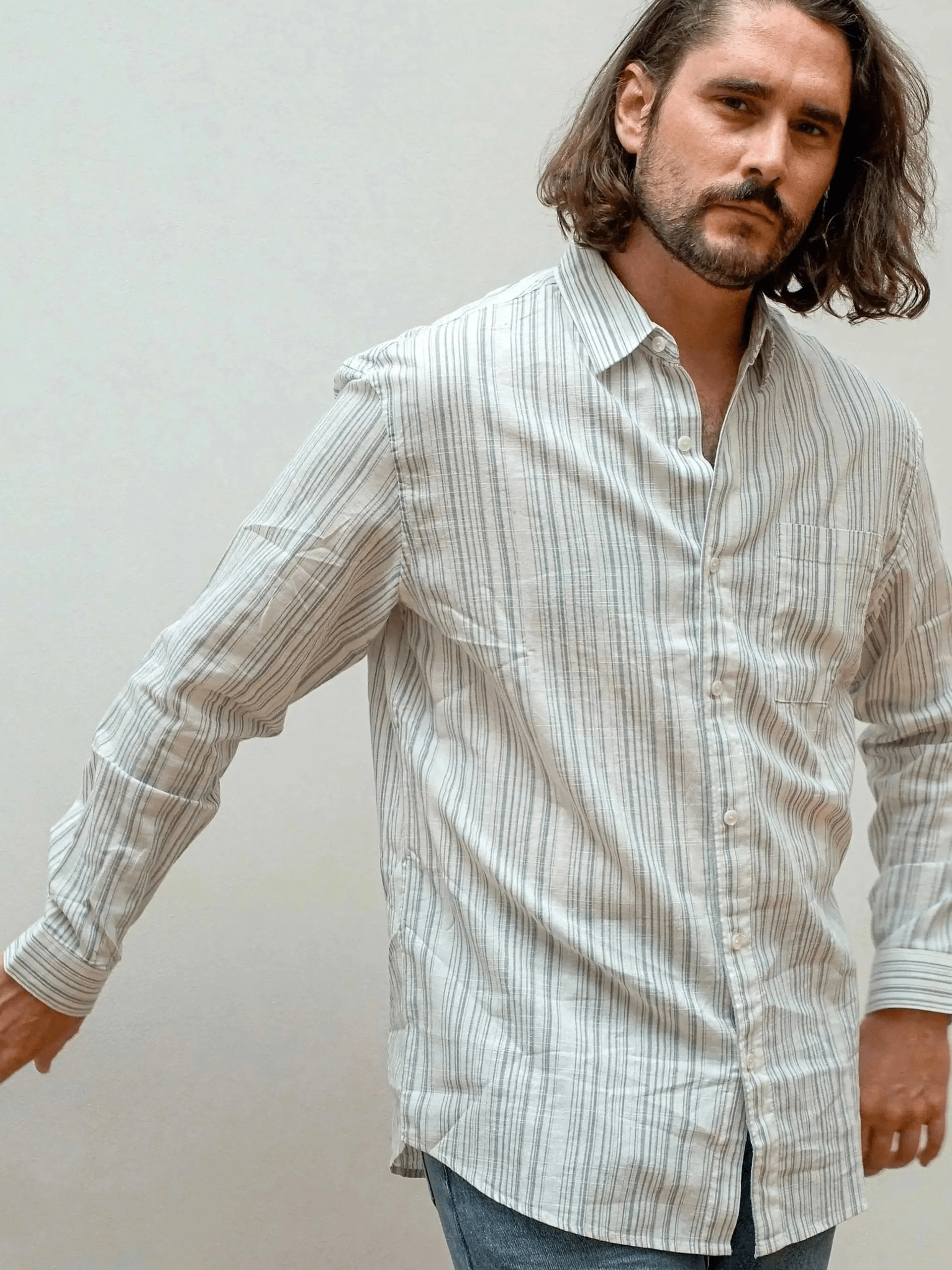Mist striped shirt