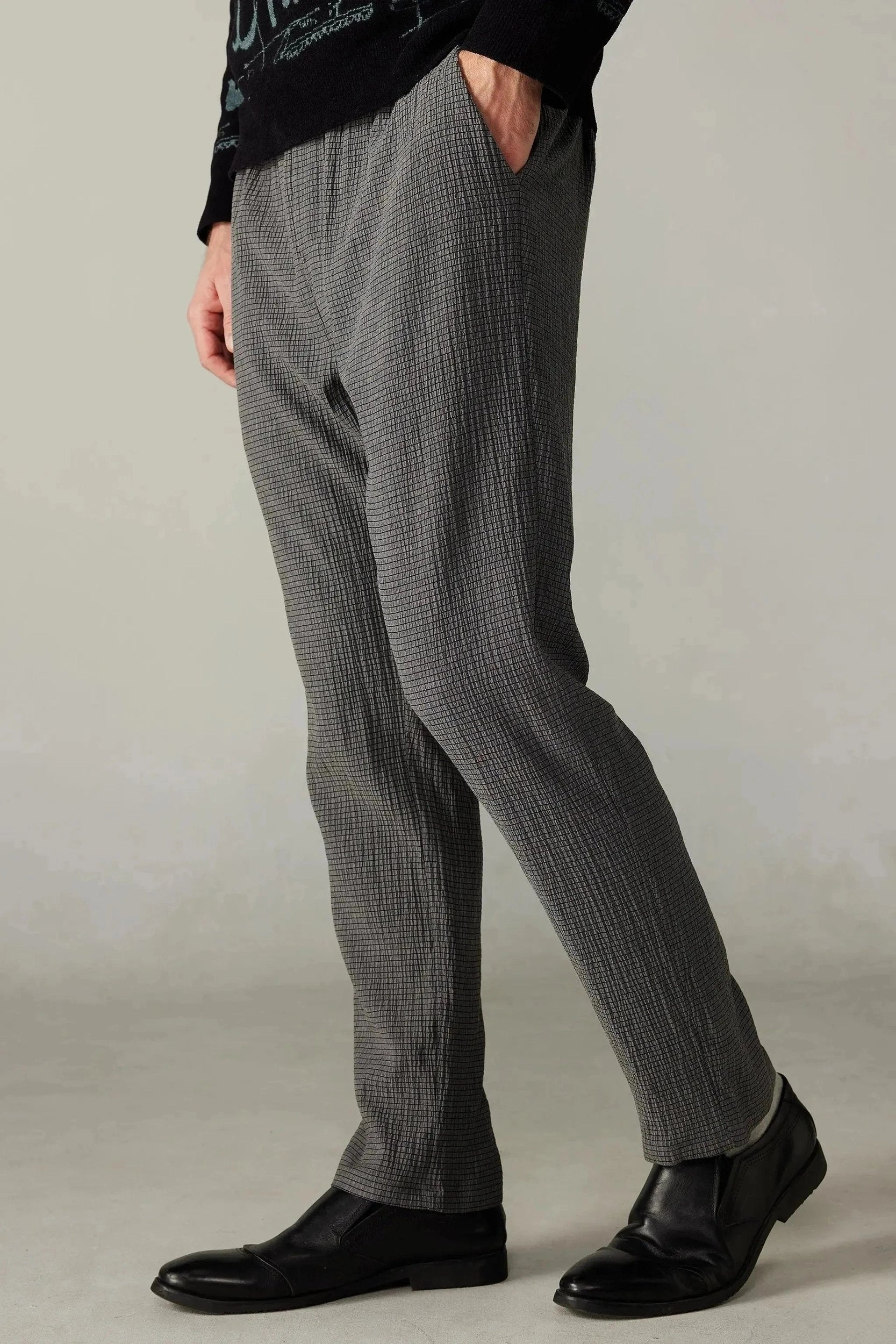 Pantalon Silk Gris Benjamin Jezequel